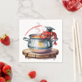 Serviette En Papier Funny Cajun Graduation Party (En situation)