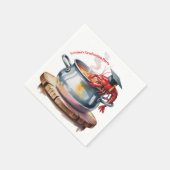 Serviette En Papier Funny Cajun Graduation Party (Coin)