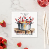 Serviette En Papier Funny Cajun Graduation Party (En situation)