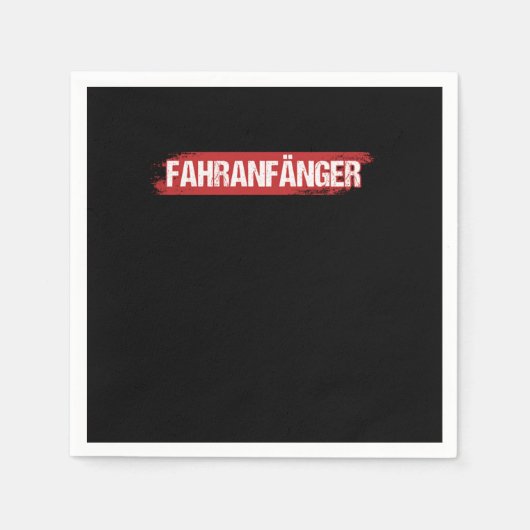 Serviette En Papier Funny Driving Skills Drivers Driving Lesson Gift N (Devant)