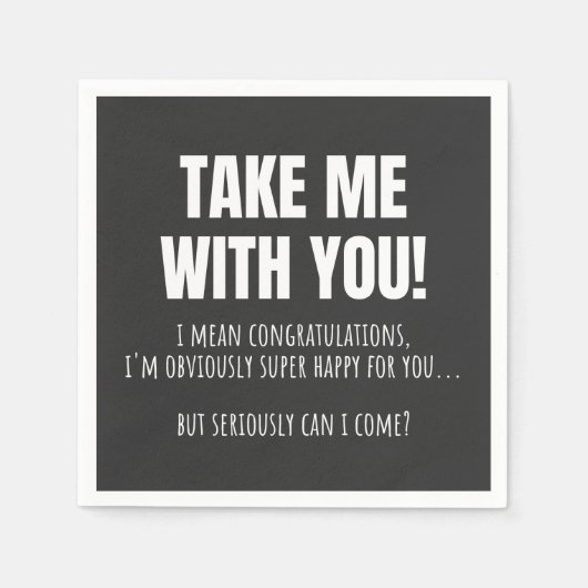 Serviette En Papier Funny Farewell Mug (Devant)