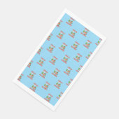 Serviette En Papier Funny Feliz Navidad Cute Christmas Chili (Coin)