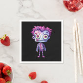 Serviette En Papier Funny Frankenstein Monster Halloween Fun (En situation)