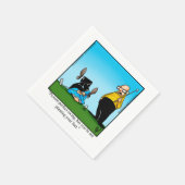 Serviette En Papier Funny Golf Humour Party Napkins (Coin)
