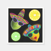 Serviette En Papier Funny Lemon Lime Party (Devant)