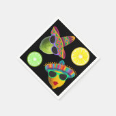 Serviette En Papier Funny Lemon Lime Party (Coin)