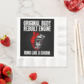 Serviette En Papier Funny Open Heart Chirurgie Récupération Survivant (En situation)