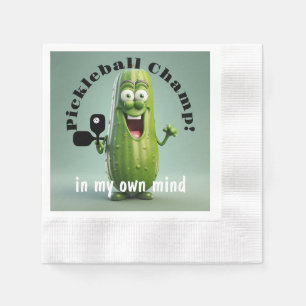Serviette En Papier Funny Pickleball Champ Papier Napkin