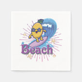 Serviette En Papier funny pineapp (Devant)