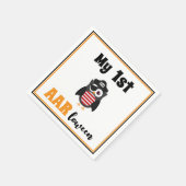 Serviette En Papier Funny Pirate Mon 1er Halloween Trick ou Treat Baby (Coin)