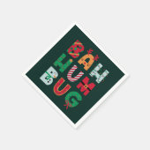 Serviette En Papier Funny Rubbish Bah Humbug Carte de vacances (Coin)