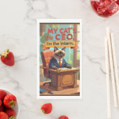 Serviette En Papier Funny Saying quotes for Siamese Cat lover (En situation)