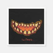 Serviette En Papier Funny Scary Jack o'lantern Thunder_Cove (Devant)