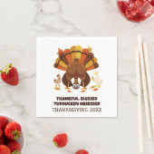 Serviette En Papier Funny Turducken Thanksgiving (En situation)