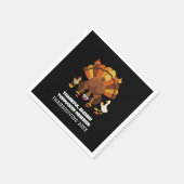 Serviette En Papier Funny Turducken Thanksgiving (Coin)