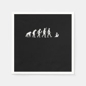 Serviette En Papier Funny Water Polo Evolution Water Polo Player Gift (Devant)