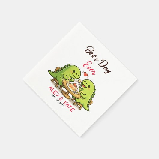 Serviette En Papier Funny Wedding (Coin)