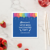 Serviette En Papier Funny We've Been Covid Vaccinated Party Custom (En situation)