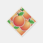 Serviette En Papier Funy peach (Coin)