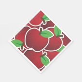 Serviette En Papier Funy red apples (Coin)