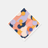 Serviette En Papier Fusion de la sphère de couleur (Coin)