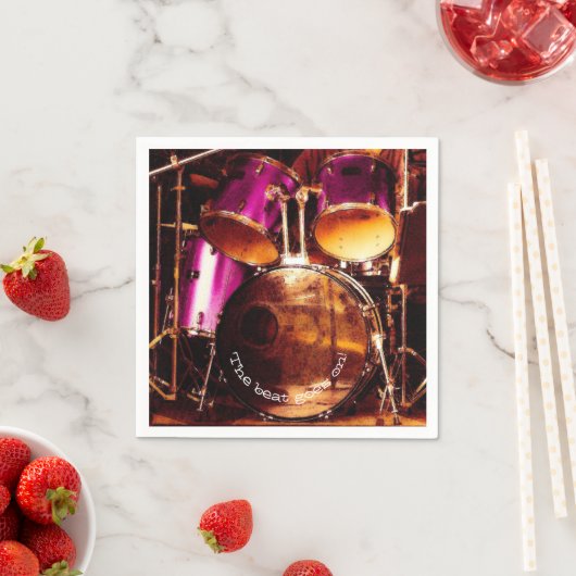 Serviette En Papier Fûts, confiture extérieure (En situation)