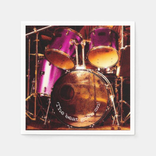 Serviette En Papier Fûts, confiture extérieure (Devant)