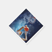 Serviette En Papier Futur Basketball All-Star (Coin)