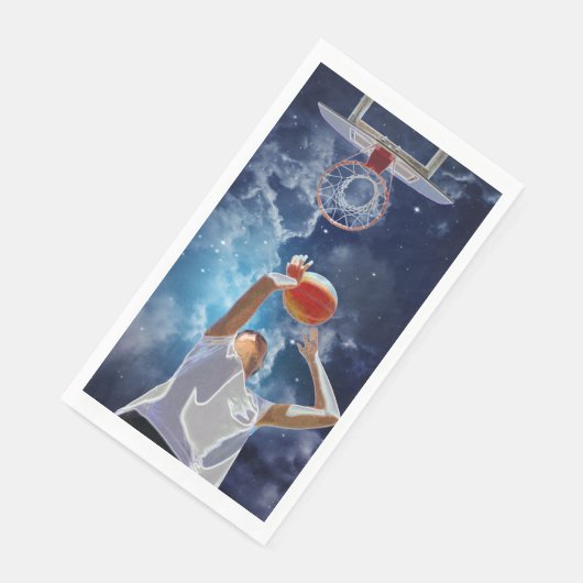 Serviette En Papier Futur Basketball All-Star (Coin)