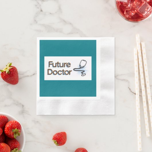 Serviette En Papier Futur médecin (En situation)