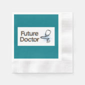 Serviette En Papier Futur médecin (Devant)