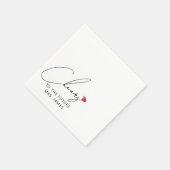 Serviette En Papier Futur serviettes de douche nuptiale Mme (Coin)