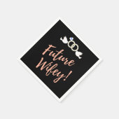 Serviette En Papier Future femme Love Birds (Coin)