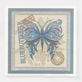 Serviette En Papier G Creation Office papillon (Devant)