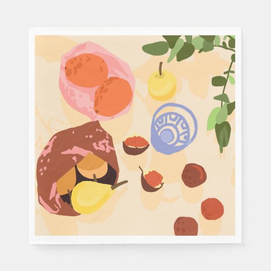 Serviette En Papier Gala de Guava Grove (Devant)