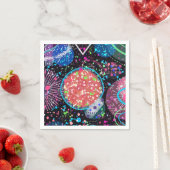 Serviette En Papier Galactic Neighborhood: Abstract (En situation)