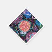 Serviette En Papier Galactic Neighborhood: Abstract (Coin)