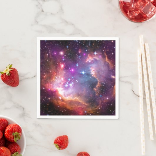 Serviette En Papier Galaxie Angélique Falln (En situation)