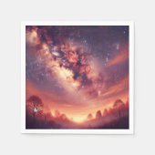 Serviette En Papier Galaxie automnale Voie Lactée (Devant)