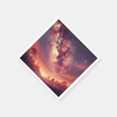 Serviette En Papier Galaxie automnale Voie Lactée (Coin)