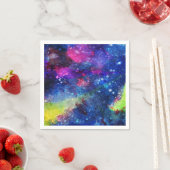 Serviette En Papier Galaxie spatiale voyageur (En situation)