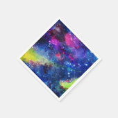 Serviette En Papier Galaxie spatiale voyageur (Coin)