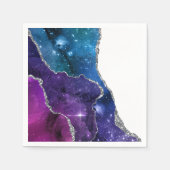Serviette En Papier Galaxy Agate Série Design 23 (Devant)