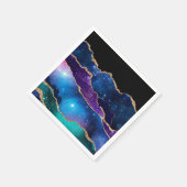 Serviette En Papier Galaxy Agate Series Design 13 (Coin)