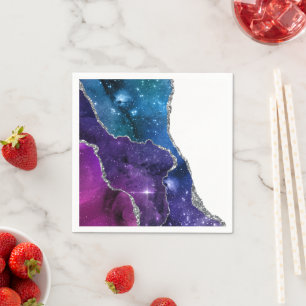Serviette En Papier Galaxy Agate Series Design 23