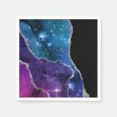 Serviette En Papier Galaxy Agate Series Design 23 (Devant)