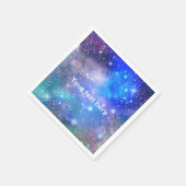 Serviette En Papier Galaxy Space Anniversaire (Coin)