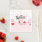 Serviette En Papier Galentine's  (En situation)