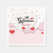 Serviette En Papier Galentine's  (Devant)