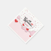 Serviette En Papier Galentine's  (Coin)